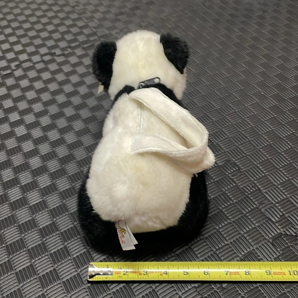 Panda plush tote purse by unipak design